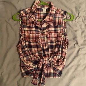 Forever 21 plaid top
